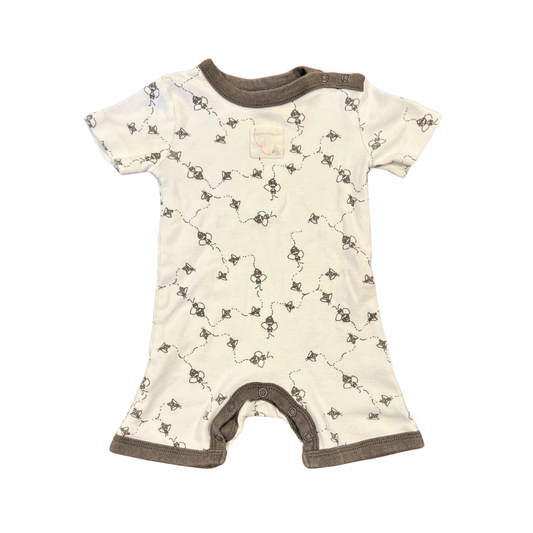 Burt's Bees Baby Romper 3-6m