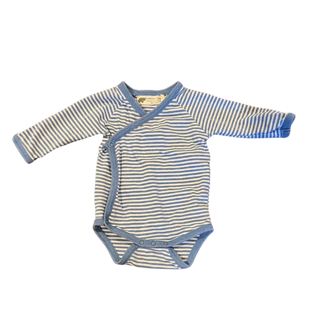 Monica & Andy Onesie 0-3M