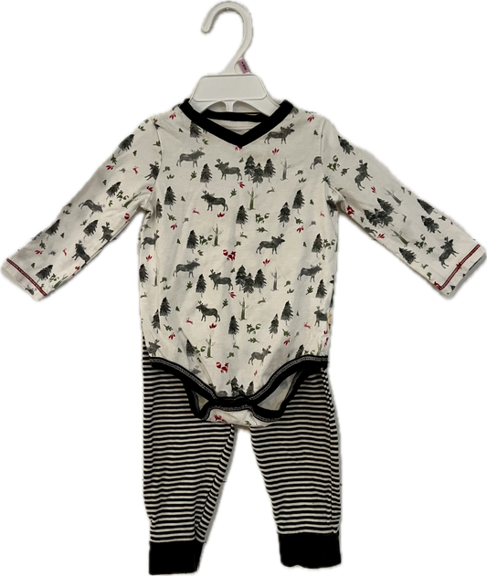 Burt’s Bees Outfit 6-9m