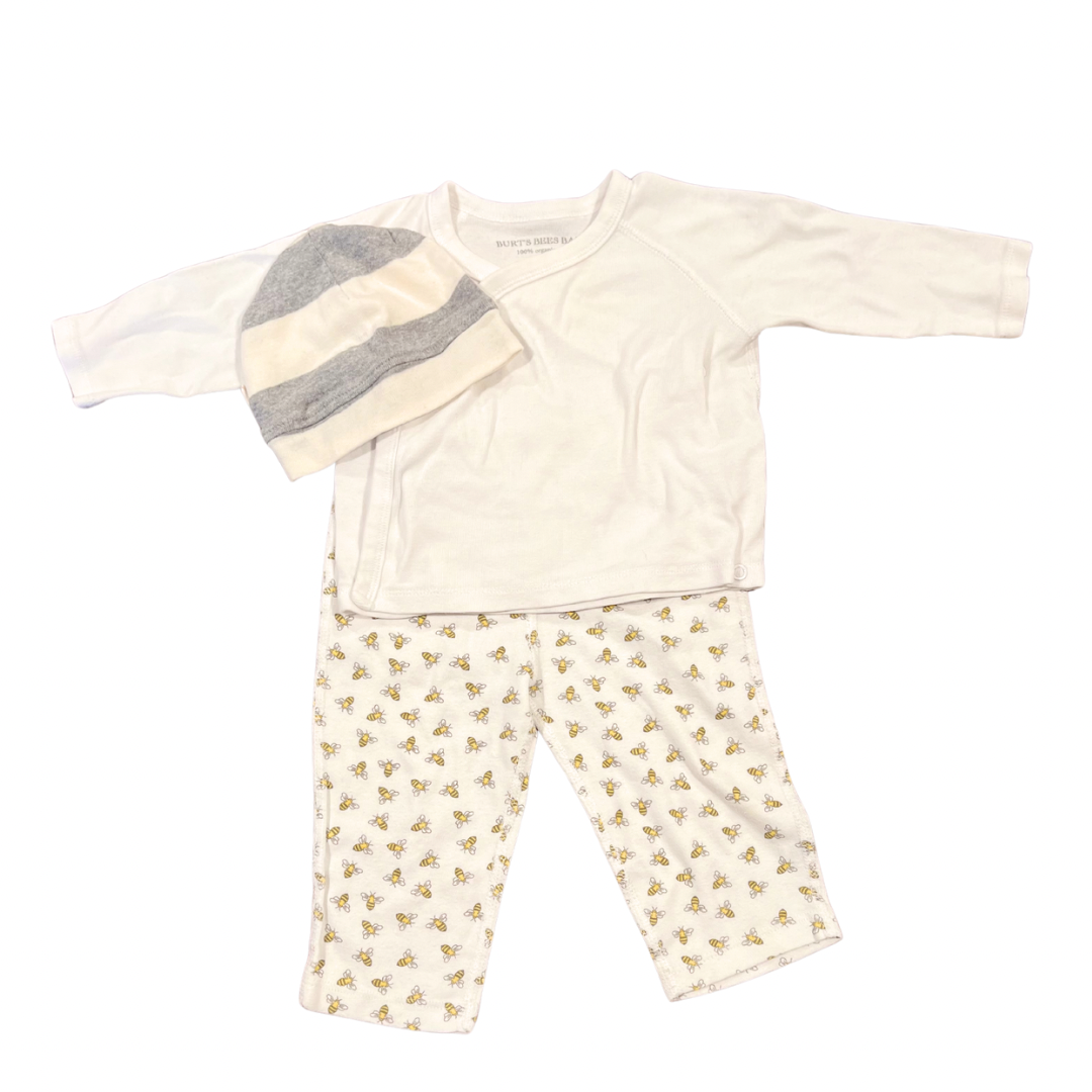Burt's Bees Outfit 6-9M