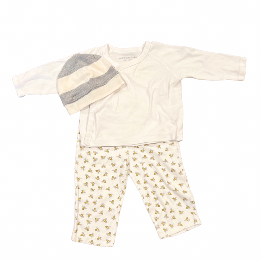 Burt's Bees Outfit 6-9M