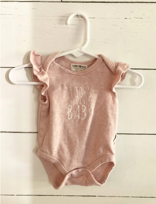 Rabbit & Bear Onesie 0-3m